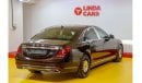 مرسيدس بنز S 400 RESERVED ||| Mercedes-Benz S400 (Maybach Body Kit) 2015 GCC under Warranty with Flexible Down-Paymen