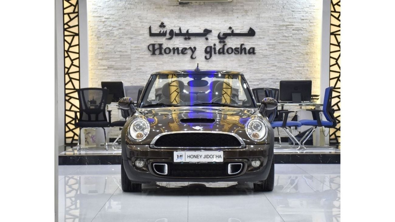 Mini Cooper S EXCELLENT DEAL for our Mini Cooper S Convertible ( 2011 Model ) in Brown Color GCC Specs