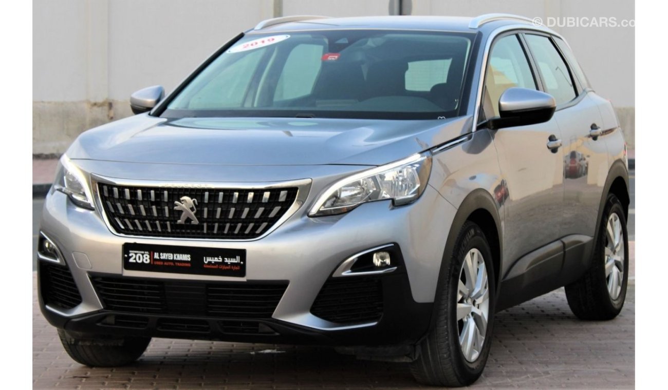 Peugeot 3008 Peugeot 3008 2019 GCC No. 2 in excellent condition, without paint, without accidents, very clean fro