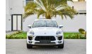 Porsche Macan S Full Option - GCC- AED 3,113 Per Month - 0% D.P