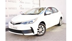 Toyota Corolla 1.6L SE 2017 GCC DEALER WARRANTY