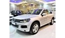 Volkswagen Touareg WITH SERVICE HISTORY Volkswagen Touareg 2011 Model! GCC Specs Silver Color!