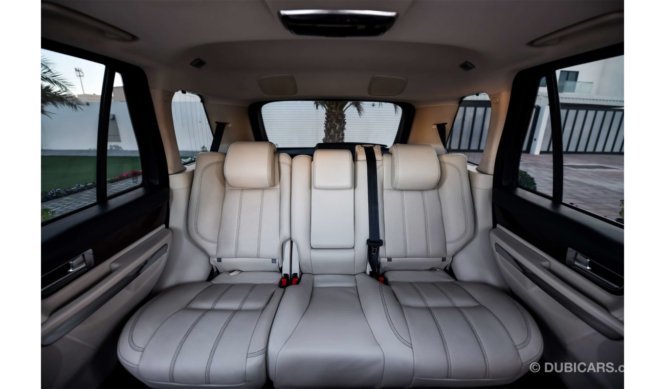 Land Rover Range Rover Sport - 2 Years Warranty - AED 2,134 per month - 0% Downpayment