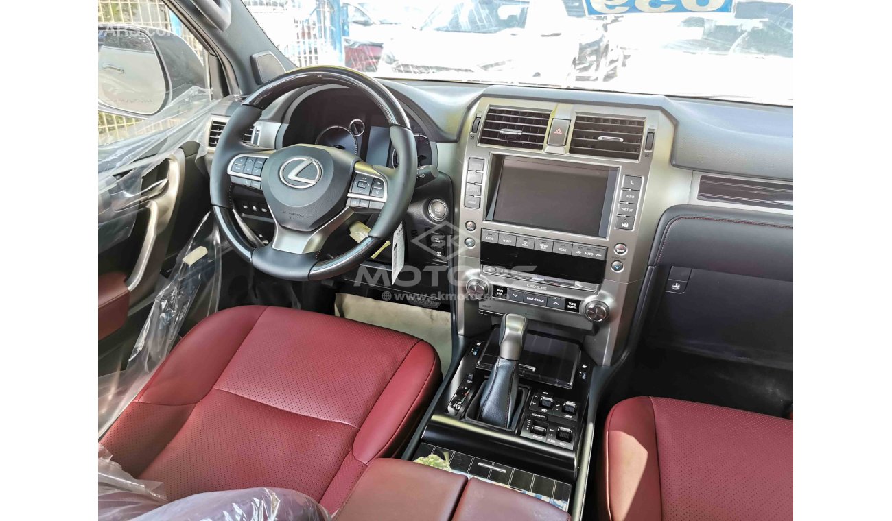 لكزس GX 460 18" Alloy Rims, Memory/2-Power/Leather Seats, DVD+Rear DVD, Sunroof, (CODE # LGX20)