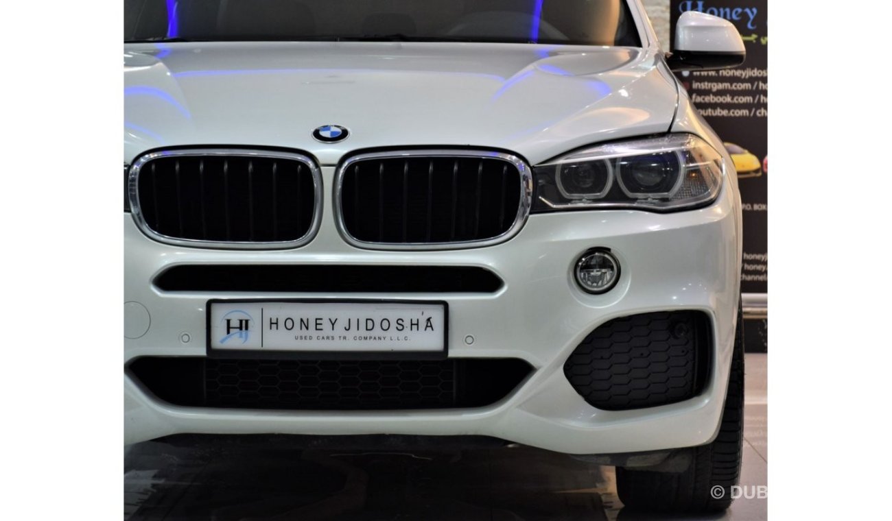 BMW X5M EXCELLENT DEAL for our BMW X5 M-Kit xDrive35i 2014 Model!! in White Color! GCC Specs