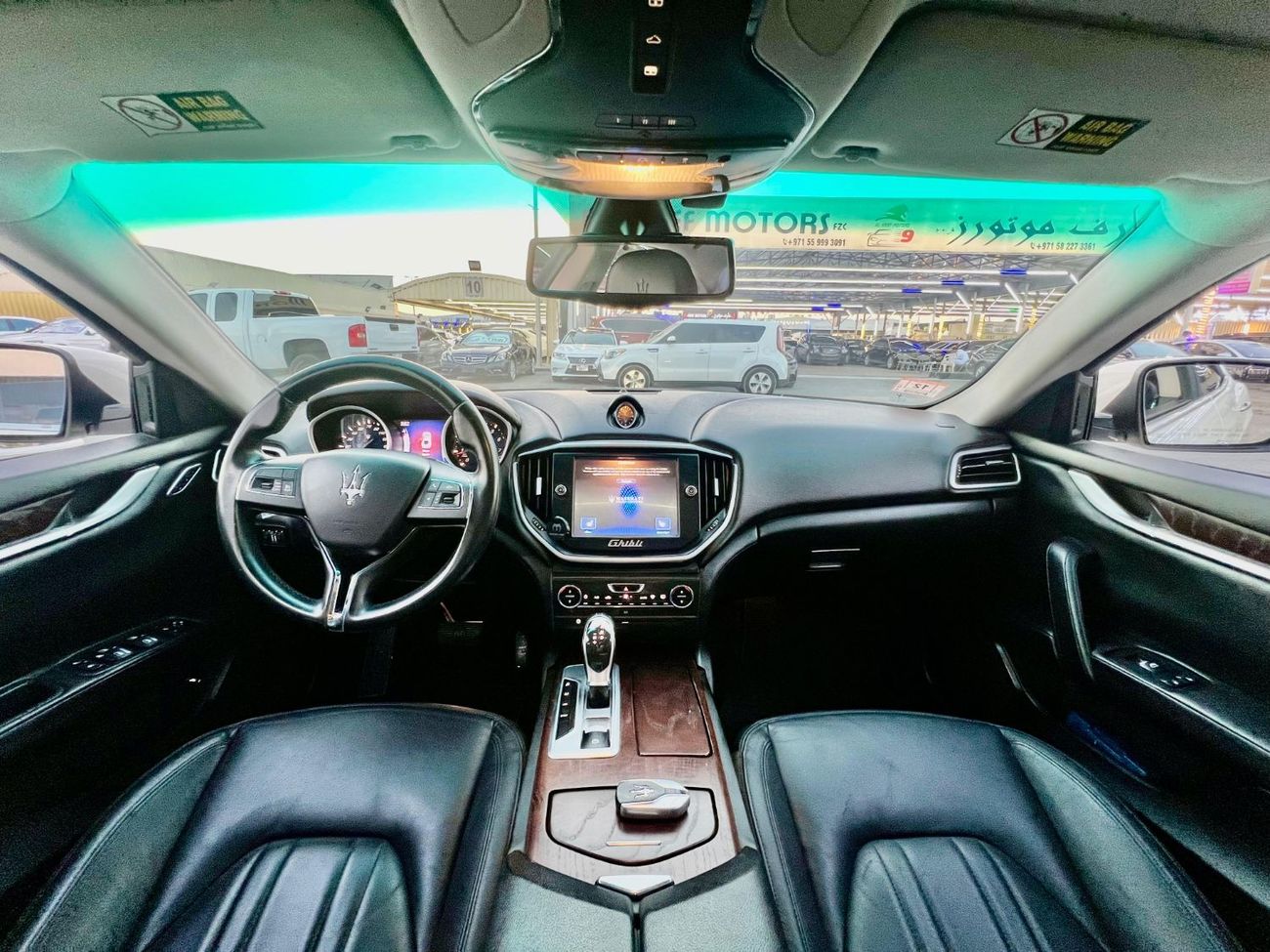 مازيراتي جيبلي S Q4 3.0L (410 HP) maelige warranty original km