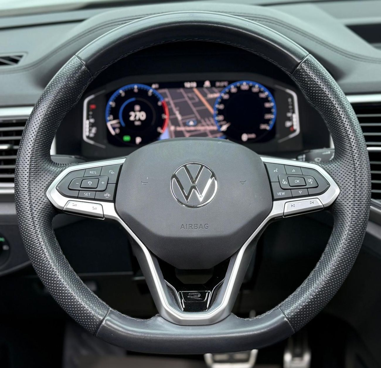 Volkswagen Teramont R-Line 3.6L 2021 Volkswagen Teramont R-Line, 2026 VW Warranty, 2028 VW Service Pack, 7 Seater, GCC