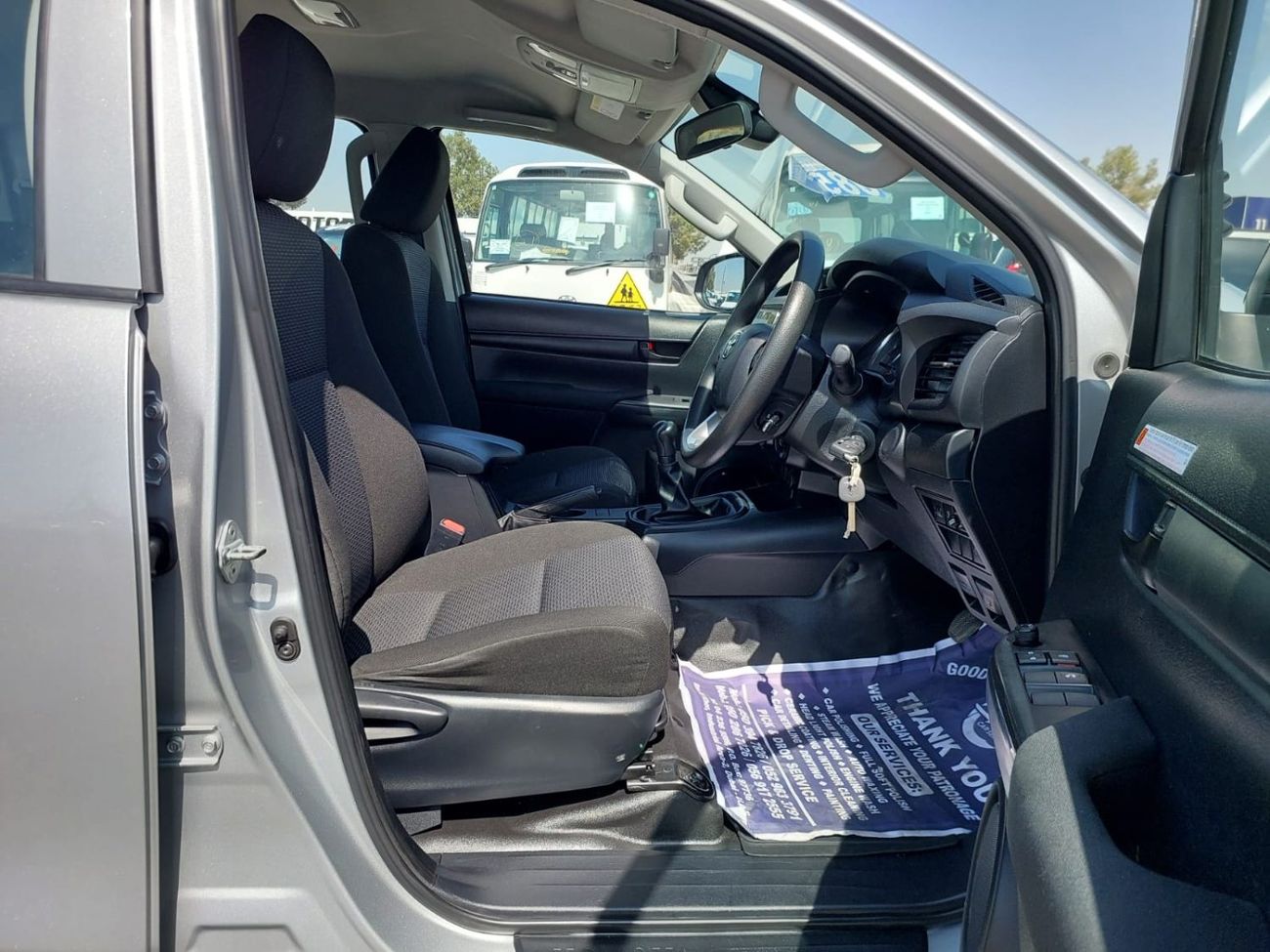 Toyota Hilux (RAMADAN OFFER) TOYOTA HILUX PICKUP RHD 2023 MODEL 2.4 L DIESEL MANUAL(PM52405)