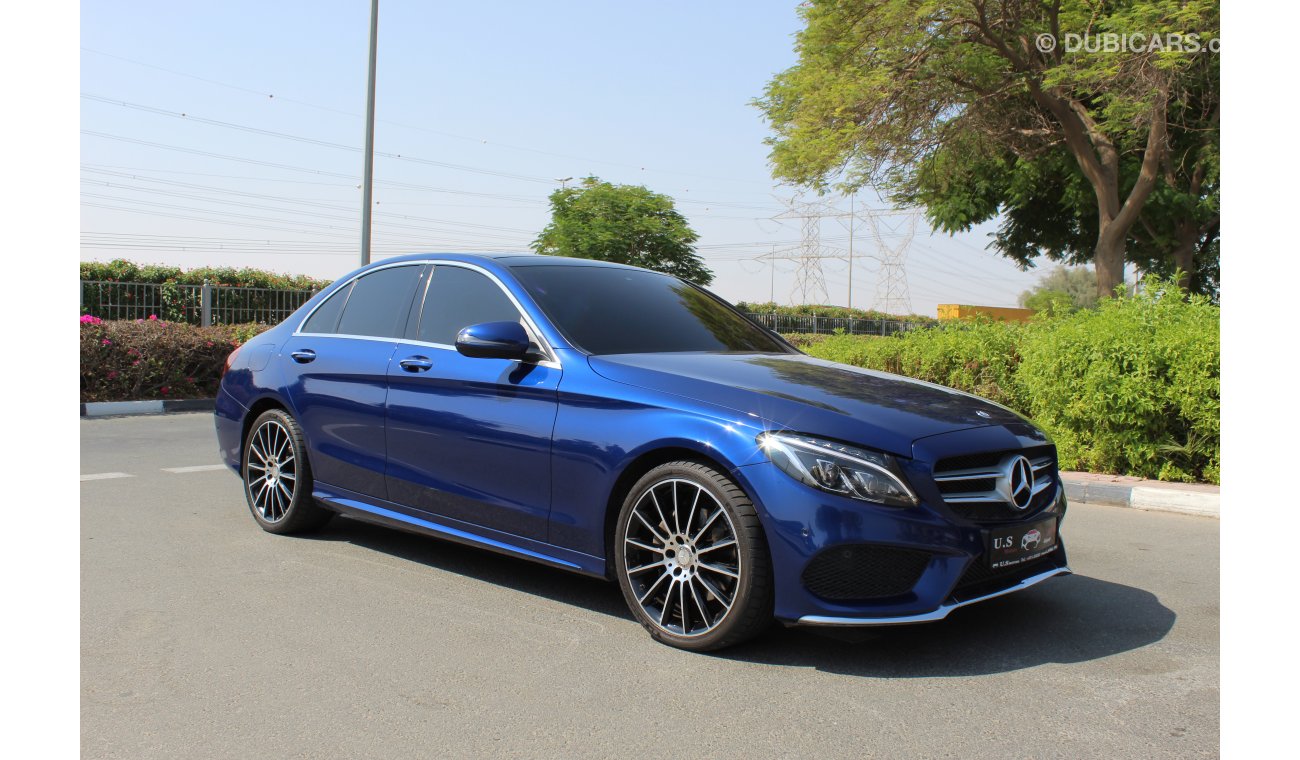 مرسيدس بنز C200 AMG KIT GCC SPECS