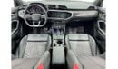 Audi RS Q3 2023 Audi RSQ3, Audi Warranty / Service Pack 2027, Low Kms, GCC Specs