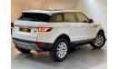 لاند روفر رانج روفر إيفوك 2016 Land Rover Evoque, Warranty, Service Contract, Service History, GCC, Low Kms