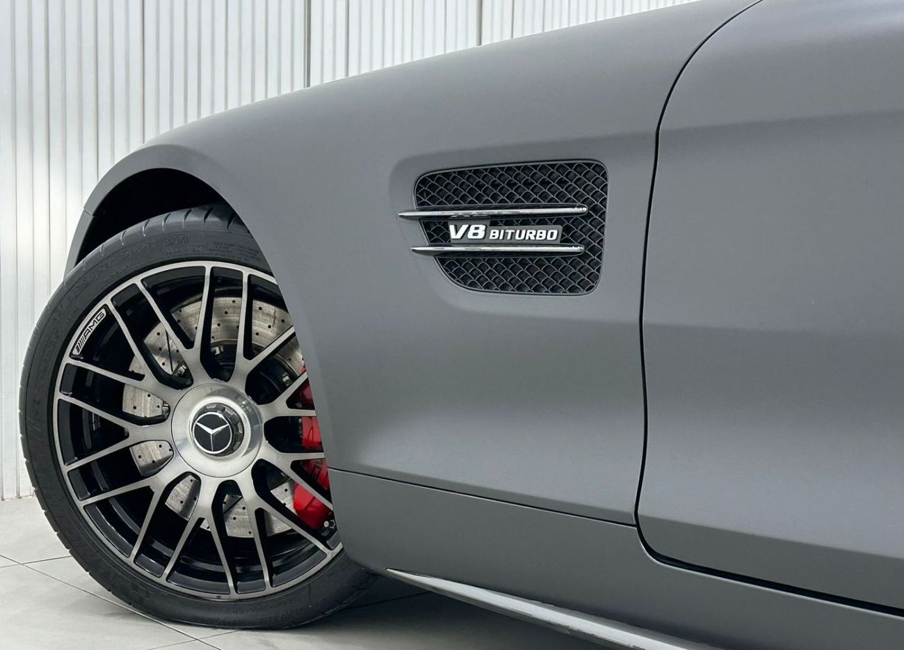 Mercedes-Benz AMG GT Std 2018 Mercedes AMG-GT 50th Edition, Warranty, Full Mercedes Service History, Very Low Kms, GCC Sp