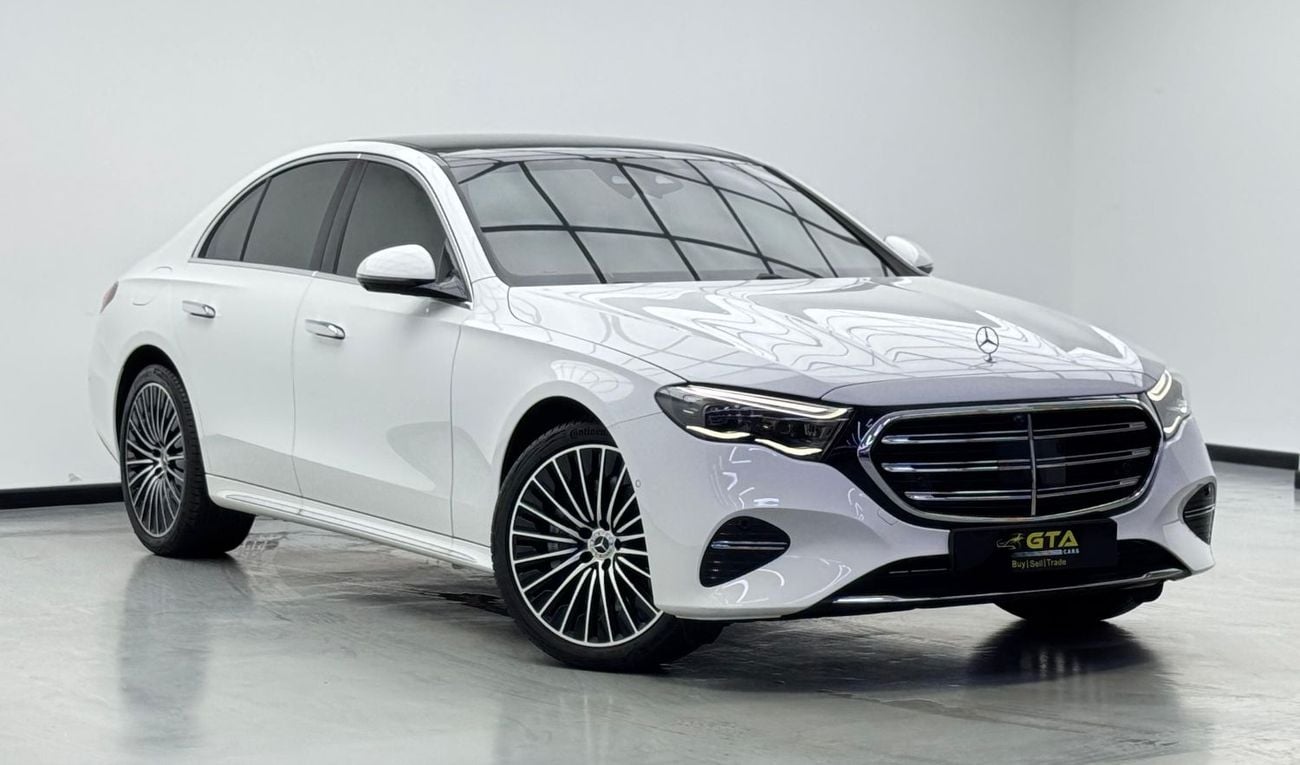 Mercedes-Benz E 450 2024 Mercedes Benz E450 4MATIC, Warranty, Fully Loaded, Very Low Km, Excellent Condition