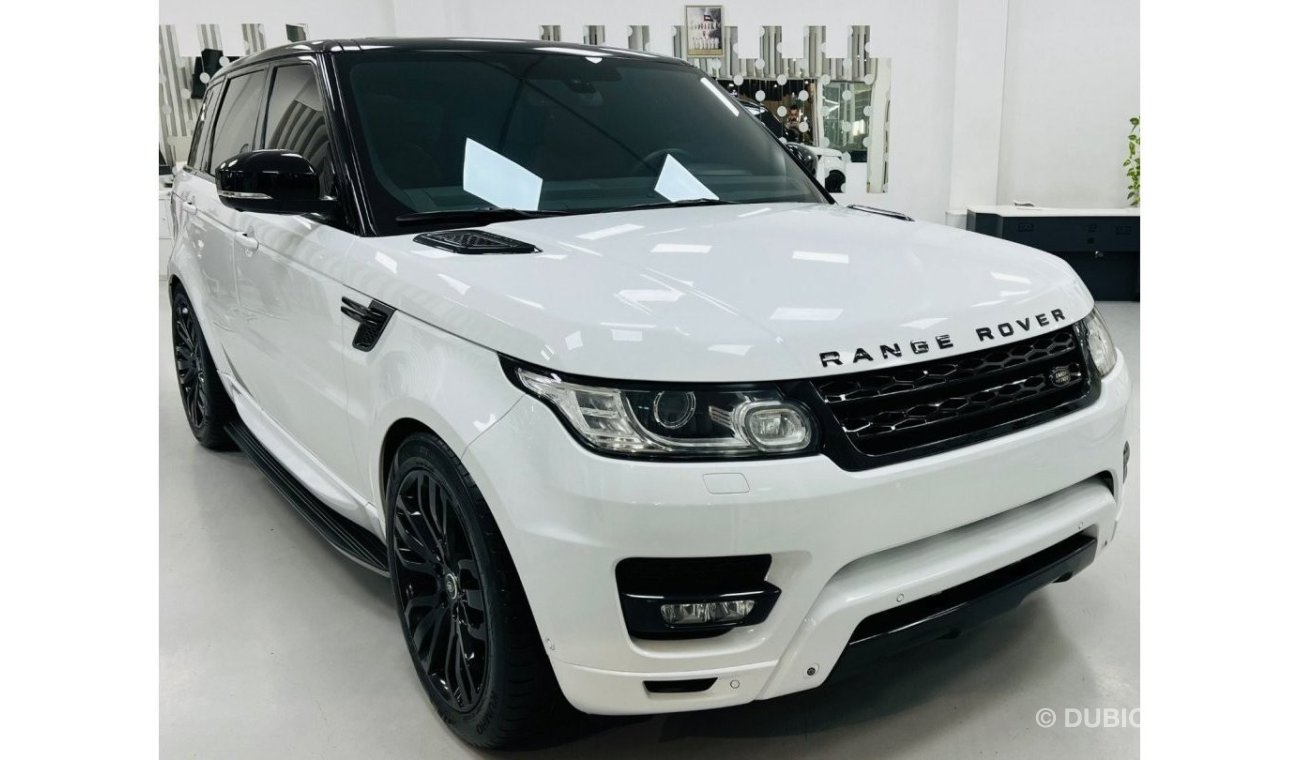 Land Rover Range Rover Sport Supercharged Supercharged GCC .. Original Paint .. Perfect Condition .. V8 .. Top Range