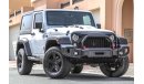 Jeep Wrangler Sport 2014 GCC under warranty with Zero Down-Payment.