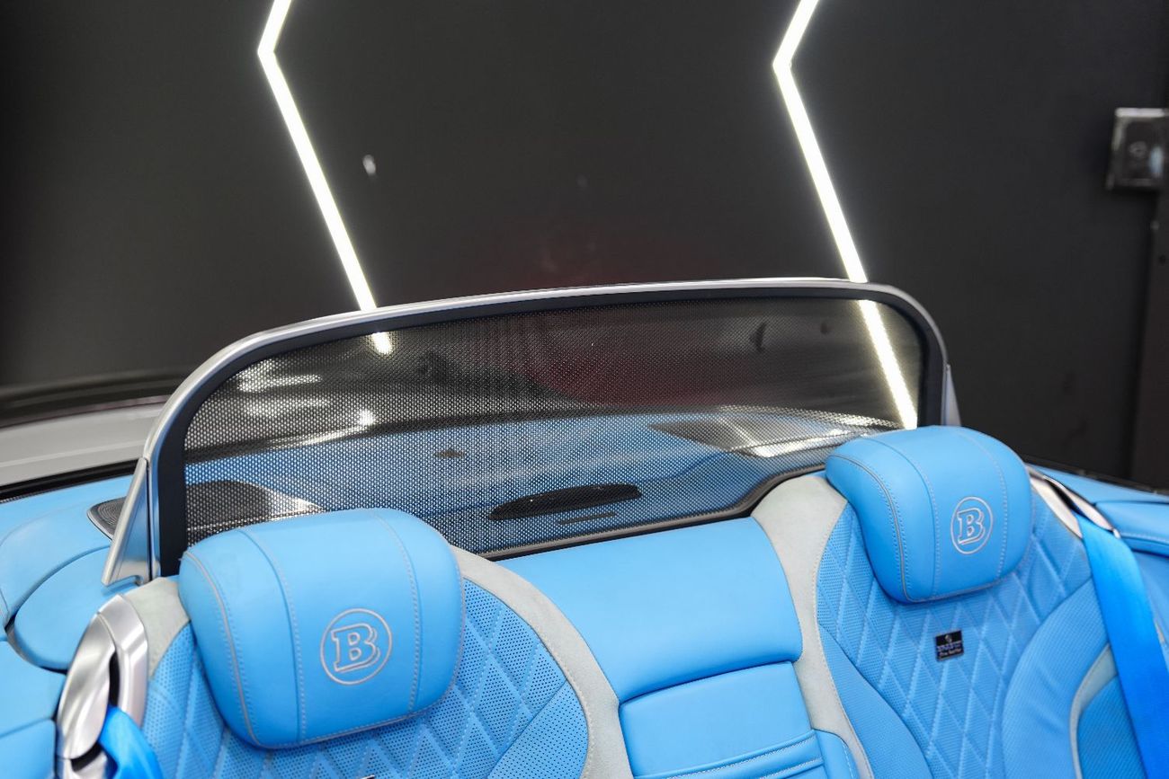 Mercedes-Benz S 500 Std 4.7L Cabriolet, Special Edition, BRABUS KIT, Very Low KM, GCC Spec!!