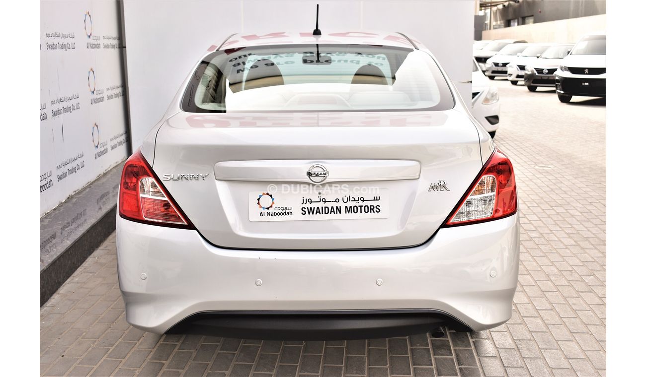 Nissan Sunny AED 684 PM | 0% DP | 1.5L SV GCC WARRANTY