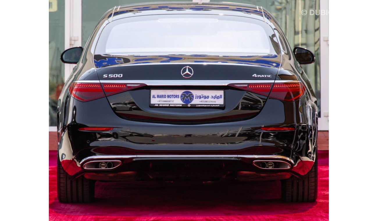 مرسيدس بنز S 500 Mercedes-Benz S 500 -2022 black/red