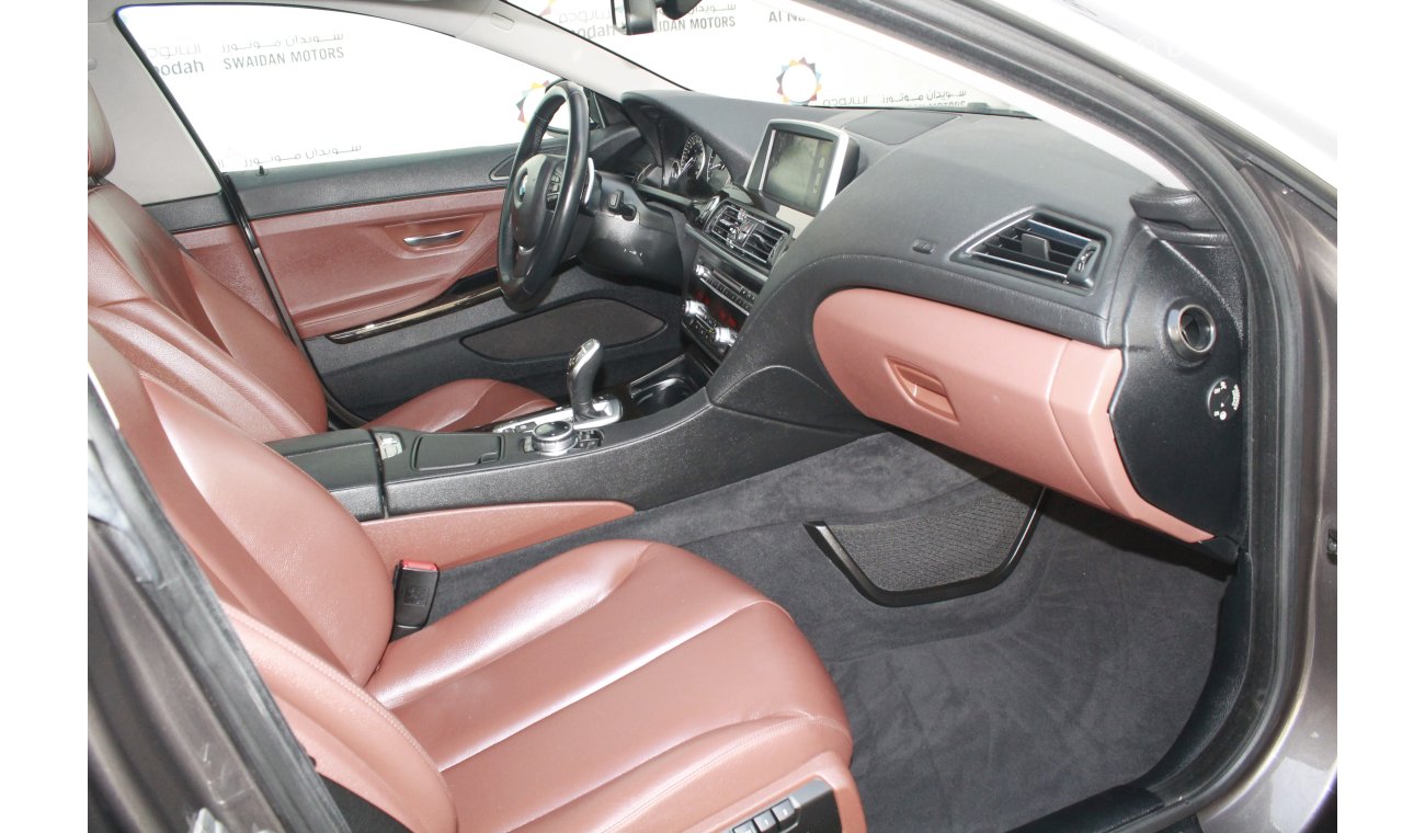 BMW 640i I 3.0L V6 GRAND COUPE 2015 WITH CRUISE CONTROL NAVIGATION CAMERA