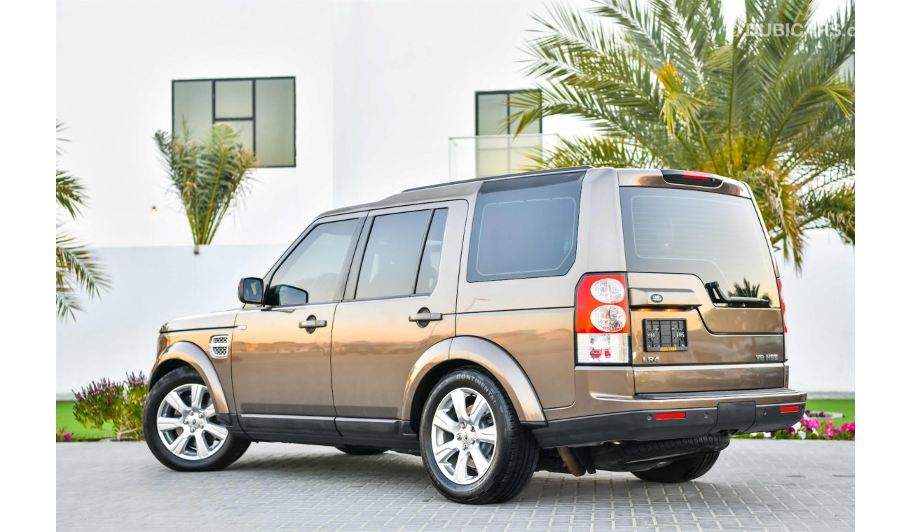 لاند روفر LR4 HSE V8 - Spectacular Condition - GCC - AED 1,520 Per Month - 0% DP