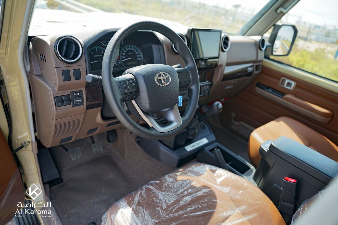 تويوتا لاند كروزر 70 تويوتا لاند كروزر ٧٦ | ٢.٨ لتر | دفع رباعي يدوي | إصدار الذكرى الأربعين | خليجي | كاميرا خلفية | مقا