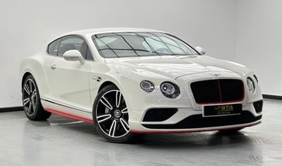 بنتلي كونتيننتال جي تي 2016 Bentley Continental GT V8s Mulliner, 2027 GTA Service Pack, Excellent Condition, GCC