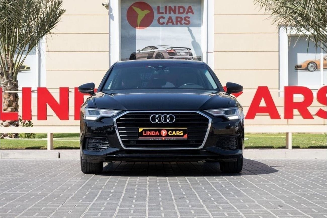 أودي A6 40 TFSI 2.0L Audi A6 40TFSI 2022 GCC under Warranty with Flexible Down-Payment.
