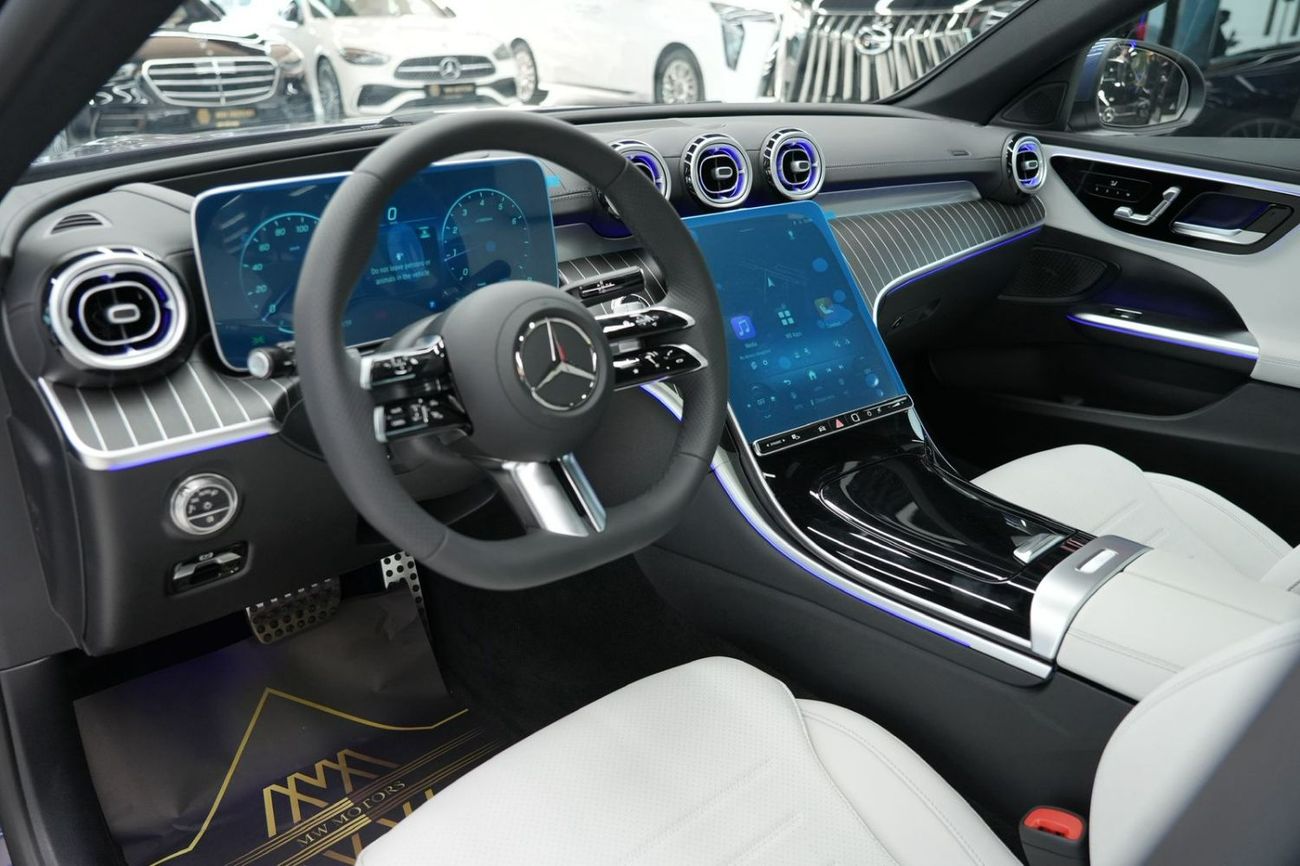 مرسيدس بنز C 200 Mercedes-Benz C 200 Premium | 2026 GCC 0km | Agency Warranty | AMG Package | 360 View