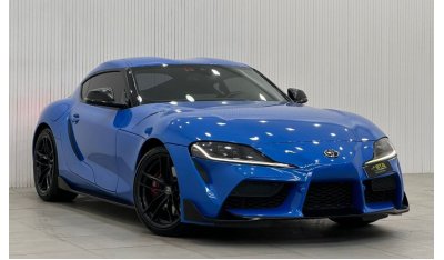 Toyota Supra GR Blue Edition 2021 Toyota Supra GR A91 Blue Edition, NOV 2026 Al Futtaim Warranty, Full Service Hi