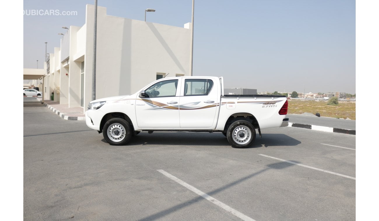 تويوتا هيلوكس GL 4X4 MANUAL GEAR DUAL CABIN PICKUP