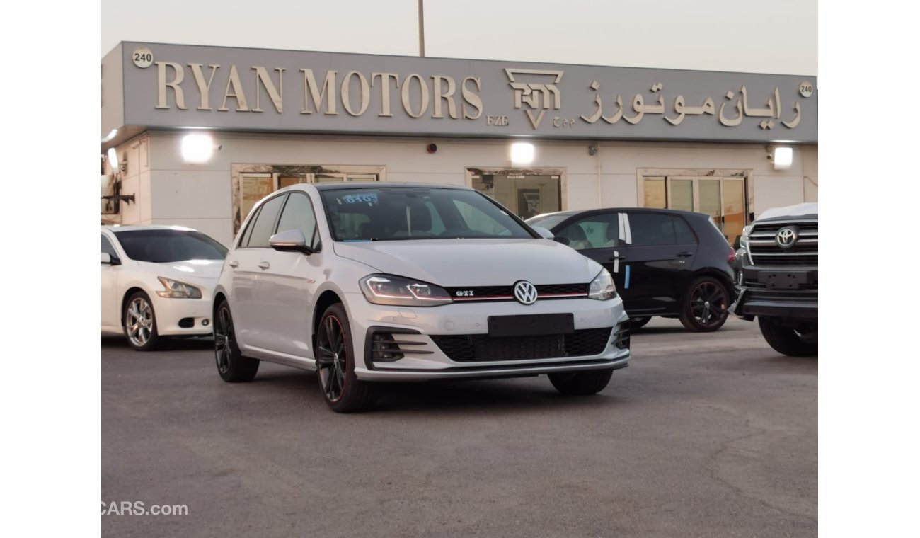 Volkswagen Golf GTi GCC Specification  AUTO HOLD PARK  BLIND SPORT RADAR, FRONT RADAR, LANE ASSIST, LANE DEPARTURE