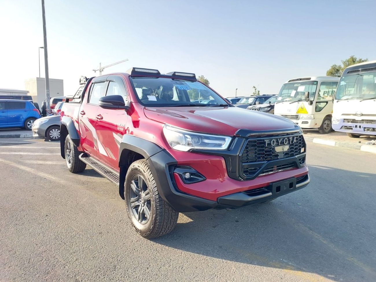 Toyota Hilux (RAMADAN OFFER) TOYOTA HILUX PICKUP RHD 2023 MODEL 2.8 L DIESEL AUTOMATIC(PM95545)