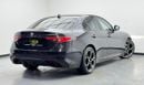 ألفا روميو جوليا 2024 Alfa Romeo Giulia Competizione Q2, 2030 Alfa Romeo Warranty + Service Pack, Very Low Km, GCC
