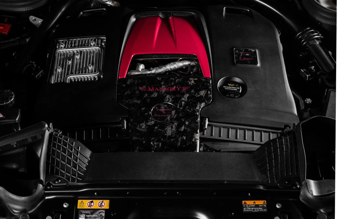 مرسيدس بنز G 63 AMG 4.0L V8 Twin-Turbocharged Engine