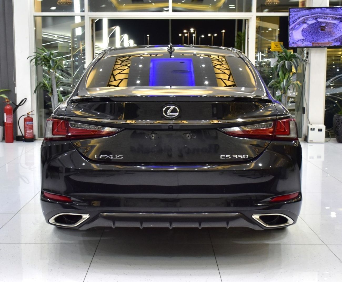 Lexus ES350 EXCELLENT DEAL for our Lexus ES350 F-Sport ( 2023 Model ) in Black Color GCC Specs