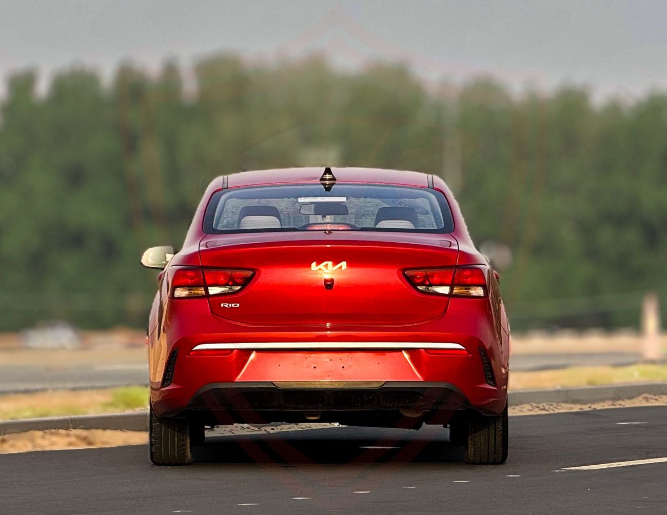 Kia Rio EX 1.4L (107 HP) Sedan Kia Rio 1.4L 2022 GCC accident free in excellent condition 521 P.M