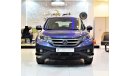 هوندا سي آر في AMAZING Honda CRV AWD 2013 Model!! in Blue Color! GCC Specs