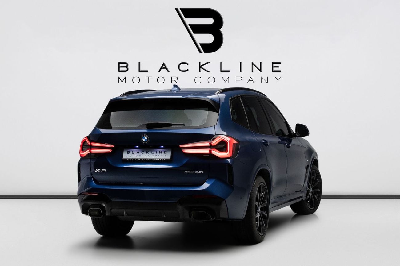 BMW X3 XDRIVE 30i M SPORT BUY NOW, PAY 2027 | THE BLACKLINE STANDARD | March 2027 Warranty + Service, GCC