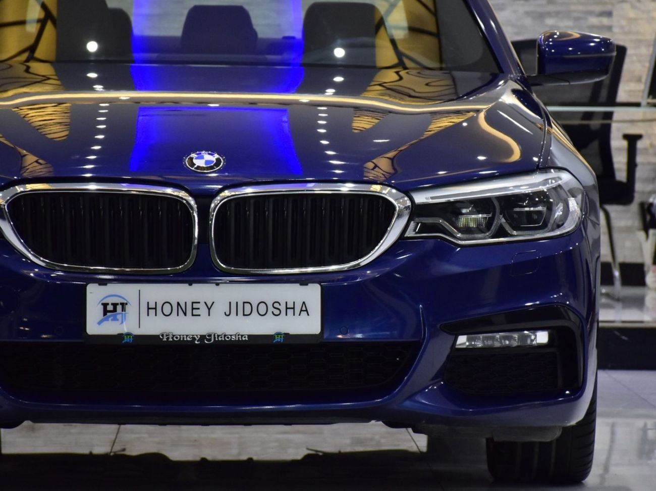 BMW 530i EXCELLENT DEAL for our BMW 530i M-Kit ( 2017 Model ) in Blue Color GCC Specs