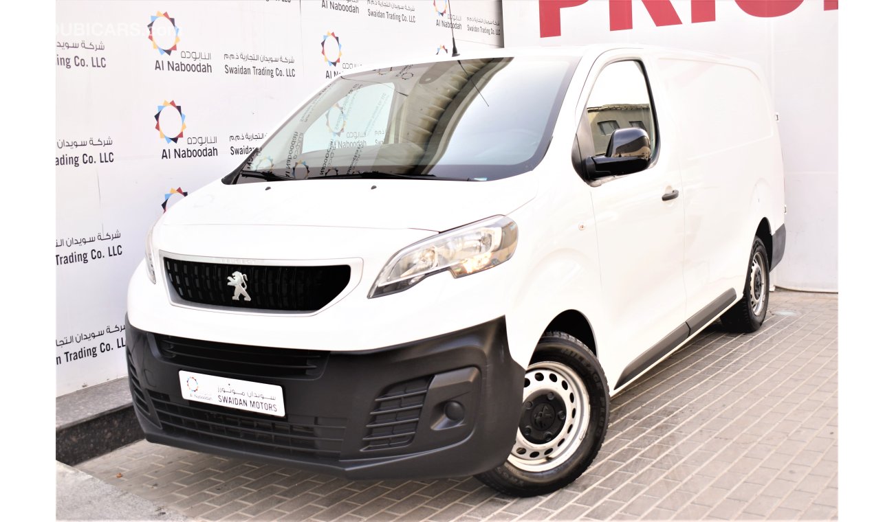 Peugeot Expert AED 1174 PM | 0% DP | 2.0L LG GCC WARRANTY