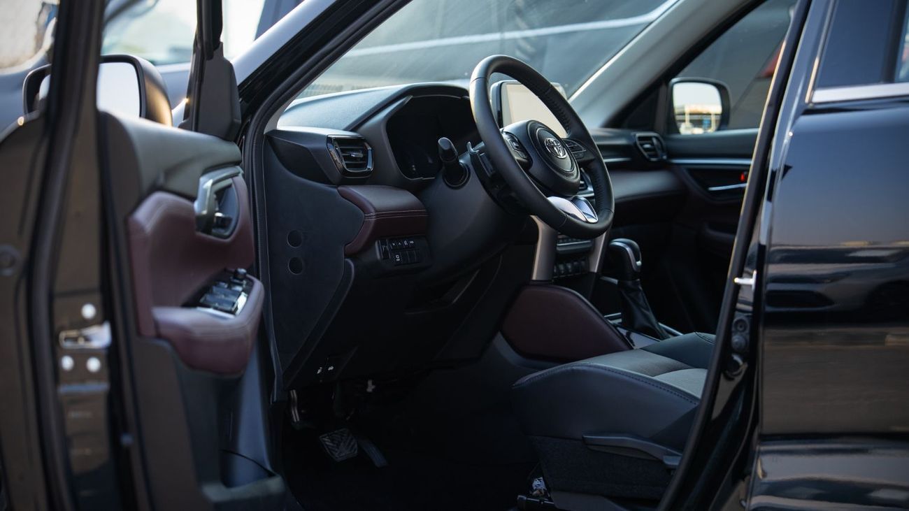 Toyota Urban Cruiser 1.5L – Midnight Black Inside Black and Red | Export Only