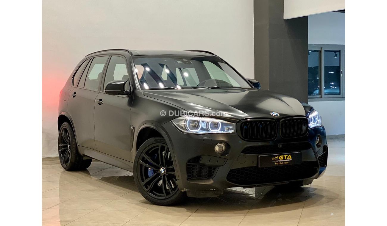 BMW X5M 2016 BMW X5 M V8, Full BMW Service History, Warranty, GCC