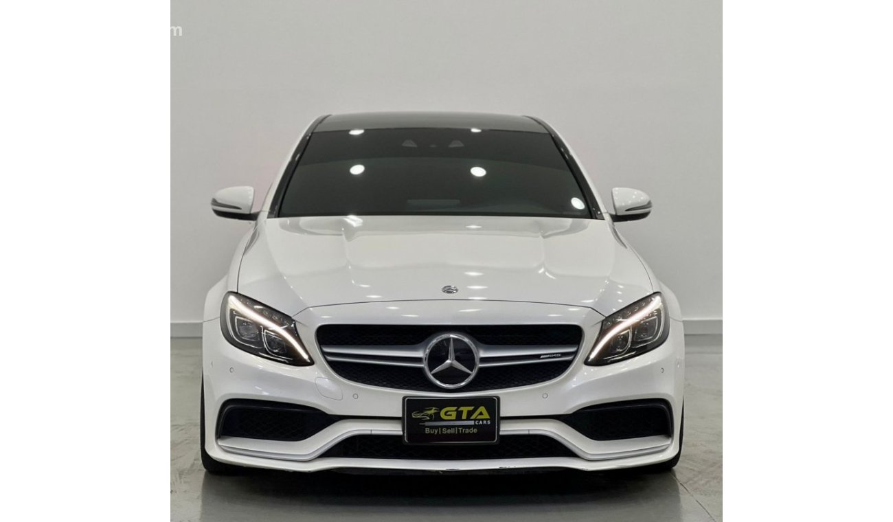 Mercedes-Benz C 63 AMG 2017 Mercedes C 63 AMG, Full Service history, Warranty, GCC