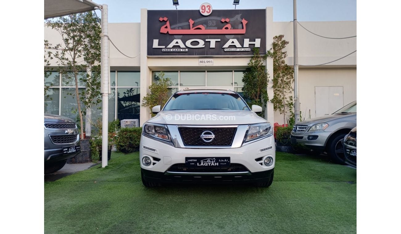 نيسان باثفايندر خليجى موديل 2013 صبغ وكالة بانوراما خمس كاميرات جلد مثبت بحالة ممتازة