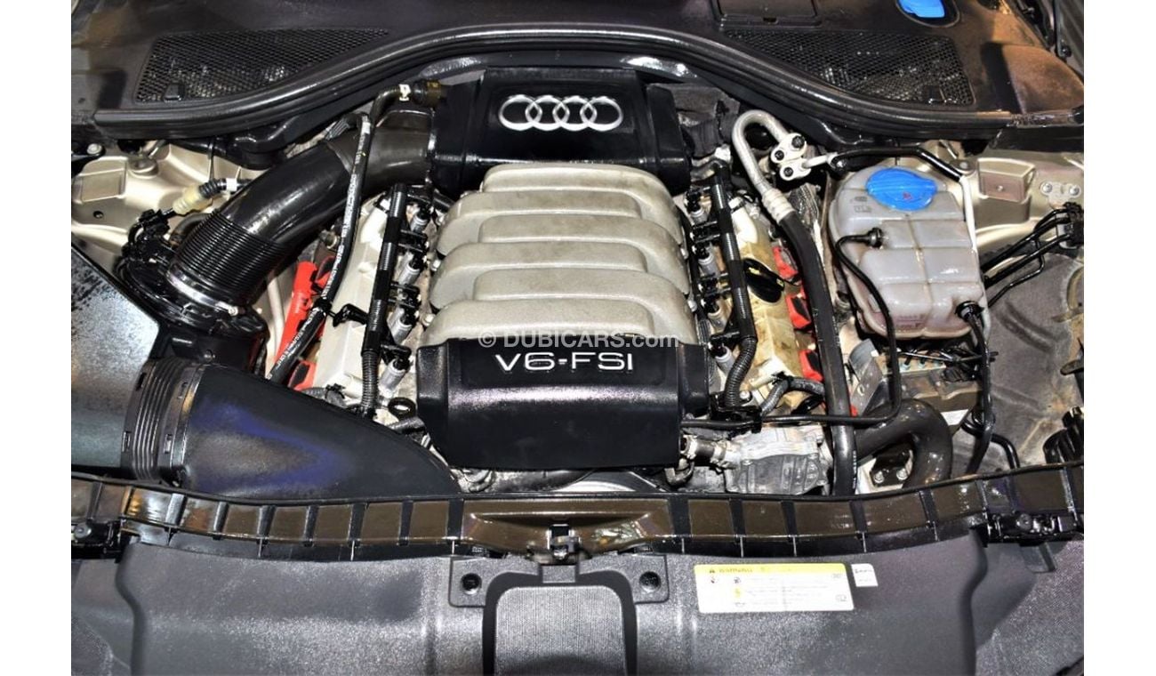 أودي A6 ORIGINAL PAINT ( صبغ وكاله ) AUDI A6 V6-FSi QUATTRO 2016 Model!! in Beige Color! GCC Specs