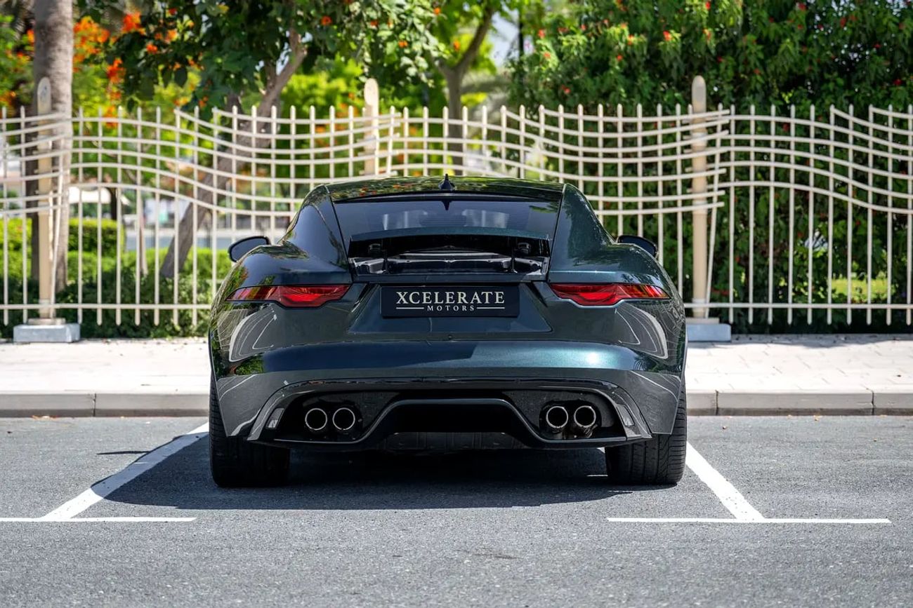 Jaguar F-TYPE 75 P450 Coupe | British Racing Green | Final Edition | Warranty Service Plan