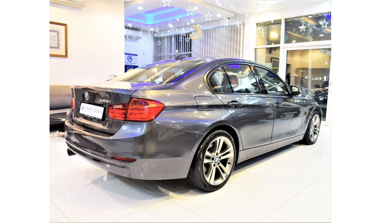 BMW 328i SERVICE CONTRACT UP TO 160,000 KM! BMW 328i 2012 Model!! Grey Color! GCC Specs