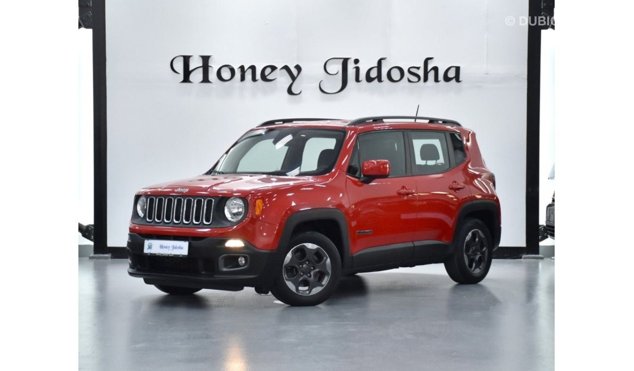 Jeep Renegade EXCELLENT DEAL for our Jeep Renegade Longitude ( 2017 Model ) in Red Color GCC Specs
