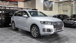 Audi Q7 AED 1,900 P.M | 2018 AUDI Q7 45 TFSI QUATTRO | 7 SEATS | GCC | FULL SERVICE HISTORY