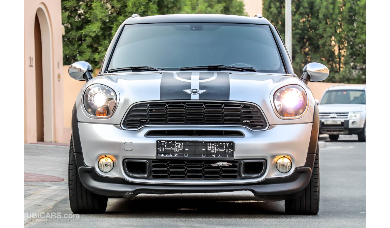 Mini John Cooper Works Countryman 2013 GCC under Warranty with Zero Down-Payment.